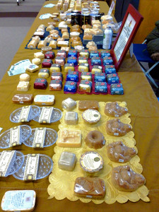 Way too much soap - the title says it all - my typical setup at an artisan fair.